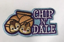Patch - C&D Visionary - Disney Chip n' Dale 3.5x1.5" Iron-On Embroidered
