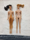 Lot Of 2 vintage 1960s ponytail barbie doll