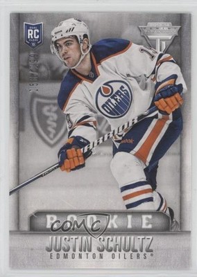 2013-14 Panini Titanium Rookie Retail 250/299 Justin Schultz #203 e6j