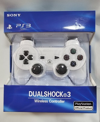 Wireless Controller PS3  Compatible DUALSHOCK 3 Controller - White - Sealed