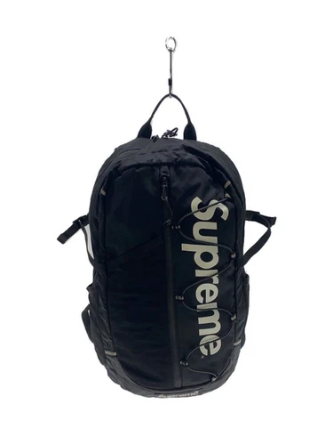 Sac à dos Supreme 17SS sac à dos nylon noir solide occasion