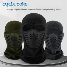 Winter Thermal Motorcycle Mask Windproof Balaclava Cap Face Cover Fleece Mask
