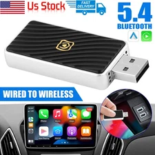 Wireless CarPlay Adapter -For iPhone Apple Wireless Carplay USB Dongle Plug&Play
