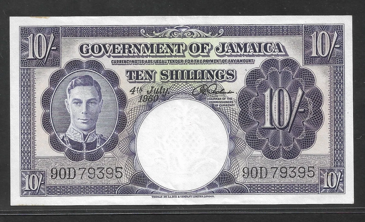 1960 牙买加纸币| eBay