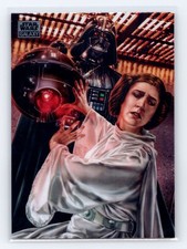 2024 Topps Chrome Star Wars Galaxy 2 Darth Vader and Princess Leia