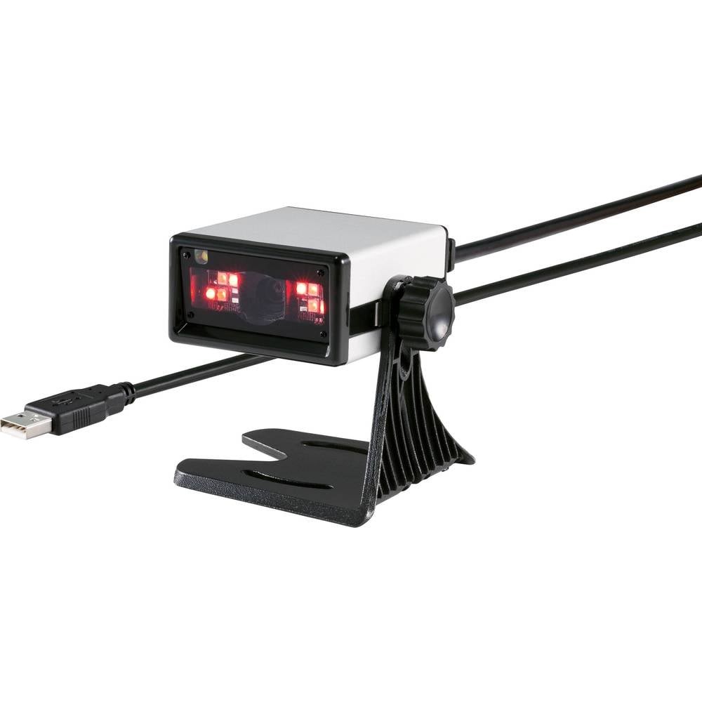 Scanner code-barres 2D filaire Renkforce haute précision avec capteur d'image argent