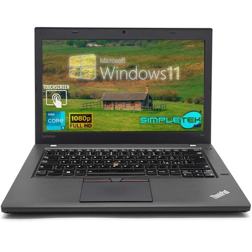 Lenovo T460 14 " i5 Windows 11 Computer 8GB 240GB Portables Notebook Touchscreen - Bild 2 von 9