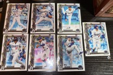2025 Topps Holiday Baseball - Base Card Lot - Los Angeles Dodgers