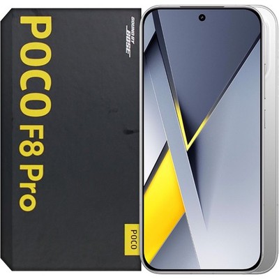 Xiaomi Poco F8 Pro 5G Titanium Silver 512GB + 12GB Dual-SIM