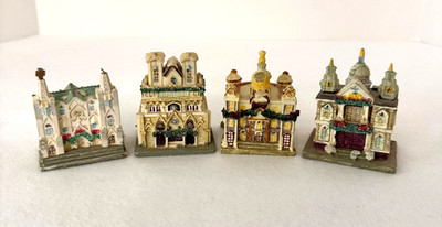 Vintage 4 Cathedrals of the World St. Peters Paul Patricks Coronation Kings 1991
