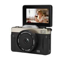 ** NEW 4K Digital Camera | 16× Zoom | 3″ LCD Screen | Vlogging Cam w/ 32 GB SD