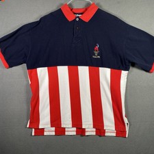 VINTAGE 1996 Atlanta Olympics Champion Polo Shirt Adult Extra Large Mens XL