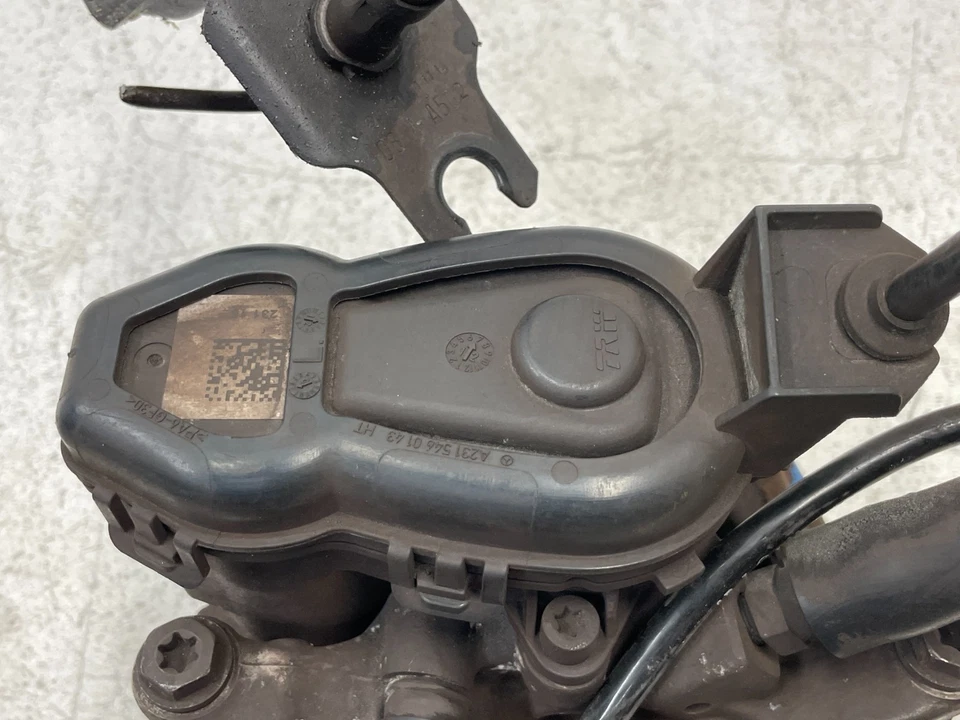 Pinza de freno conductor trasero izquierdo mercedes sl550 sl400 r231 2013-2016 1587 fabricante de equipos originales Foto 3 de 4