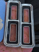 1968 Chevrolet Camaro Tail Light Bezels Used Condition.