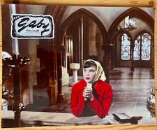 LESLIE CARON / Gaby / seltenes Original- EA-Aushangfoto