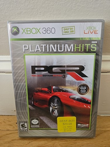 Project Gotham Racing 3 (Microsoft Xbox 360, 2005) BRAND NEW FACTORY SEALED - Picture 1 of 3