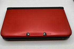 Nintendo 3DS XL Red/Black | English | Charger | Tested W/ Charger US Seller