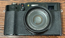 Fujifilm X100V Black Digital Camera 26.1MP - Shutter Button Issue - Works - Read