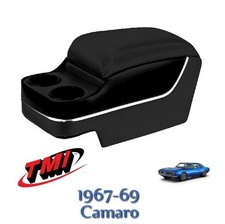 Custom Black Deluxe Console For 1967 1968 1969 Camaro By Tmi Custom Black Deluxe Console For 1967 1968 1969 Camaro By Tmi