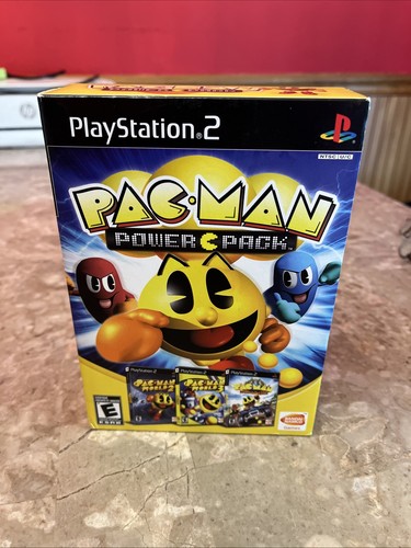 Pac-Man Power Pack for PS2 - Complete Edition, Very Good Condition, 2008
