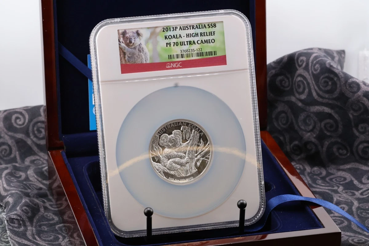 2013年 オーストラリアカンガルー NGC PF70 シルバー Australian Koala NGC 2013 Silver Bullion Coins for sale | eBay