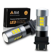 Super Bright 2000lms T25 3156 3157 LED Bulbs, 6000K White Back-up Reverse