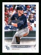 2022 Topps #223 Mike Brosseau Tampa Bay Rays 62859
