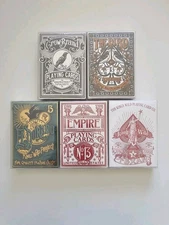 Kings Wild Project Limited Vintage Reimagined Playing Cards 5 Deck Set #97 / 800