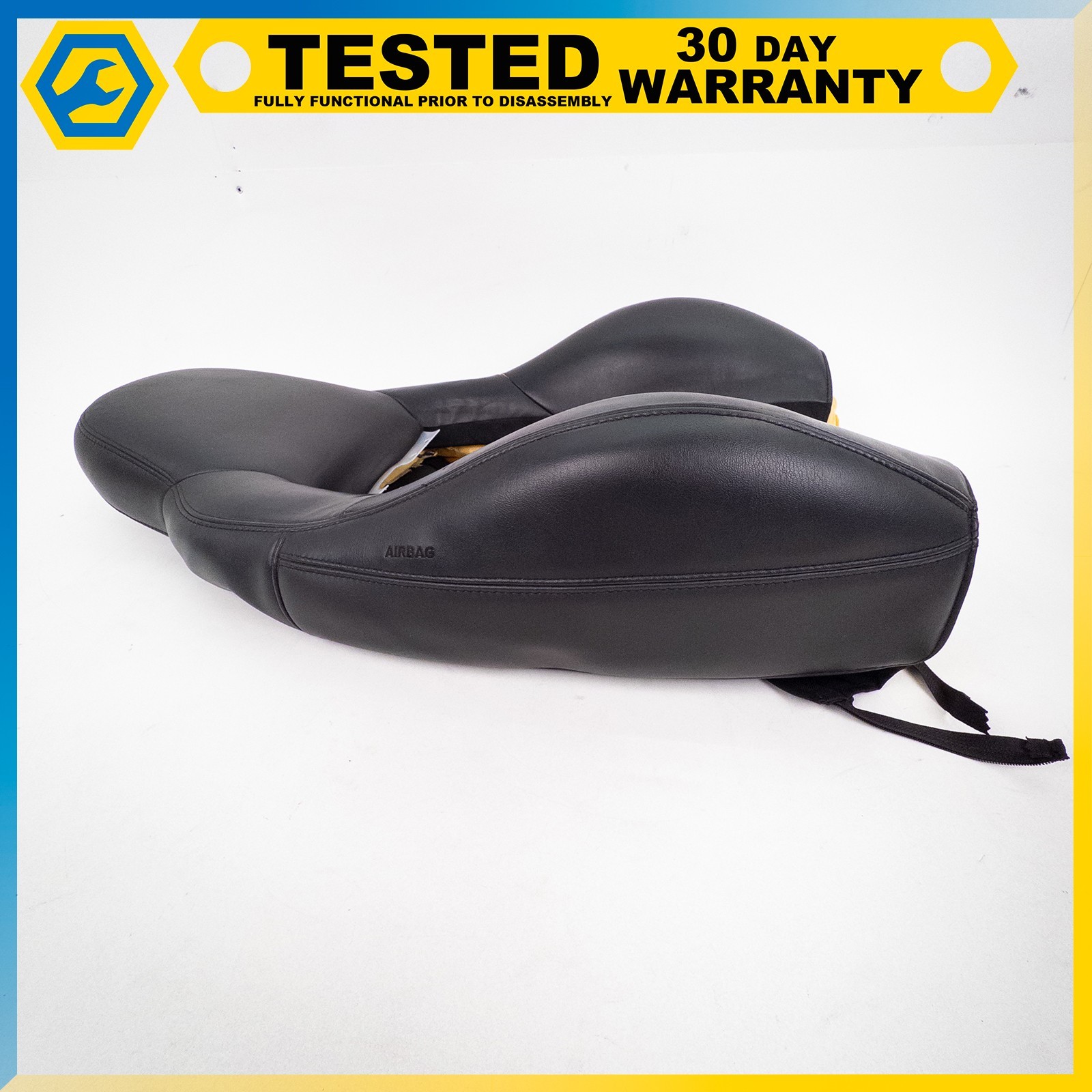 05-13 CHEVROLET CORVETTE C6 FRONT RIGHT PASSENGER UPPER LOWER SEAT CUSHION OEM