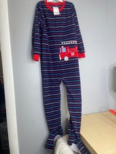 Carters 5T Fire truck Pajamas Zip up