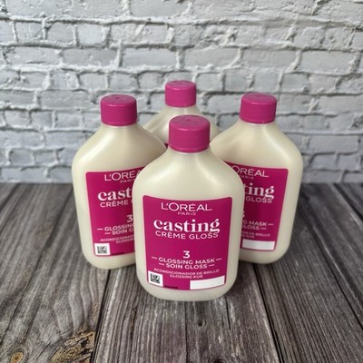 L Oréal Paris Casting Crème Gloss Glossing Mask Conditioner 60ml x4 Haarpflege