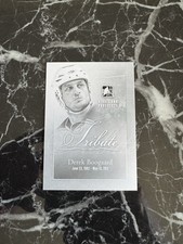 Derek Boogaard  2011-12 In The Game Heroes and Prospects Tribute Card #199