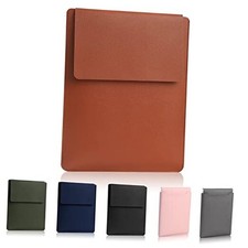 Compatible with Apple 14 inch/13.3 inch Laptop Sleeve, Padded Case, Thin brown