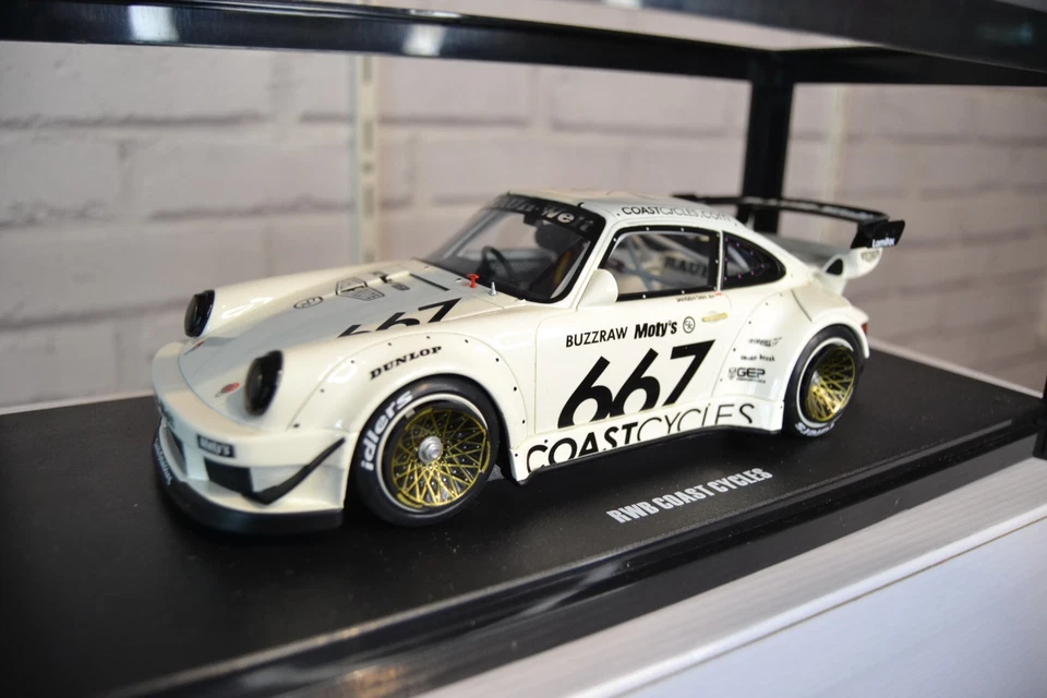 GT SPIRIT   .  1/18   Porsche 911 (964) 2020  RWB Coast Cycles  Ref:GT410  . - Photo 2/4