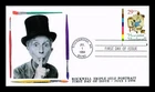 DR JIM STAMPS US COVER NORMAN ROCKWELL ILLUSTRATOR TRIPLE SELF PORTRAIT FDC
