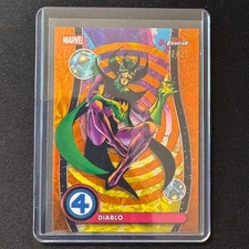 🔌IU 2026 FINEST FANTASTIC FOUR NEGATIVE ZONE COMMON ORANGE SCOPE /25 DIABLO