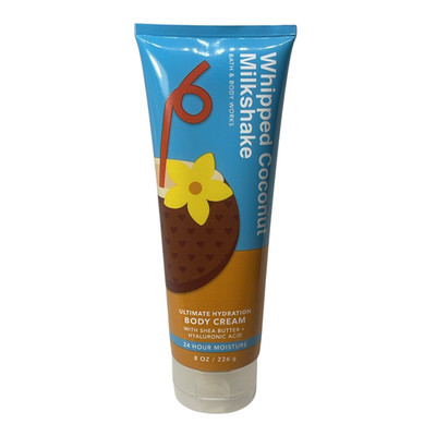 Bath and Body Works Whipped Coconut Milkshake Ultimate Hydration Body Cream 8 OZ
