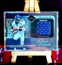 Clinton Portis 2003 Leaf Limited LT-14 Broncos Limited Threads (NM-M) ✨✨✨✨✨✨✨✨✨