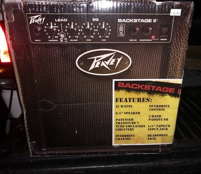 Peavey BACKSTAGE II Guitar Combo Amp NEW In BOX