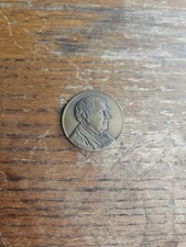 1947 THOMAS A. EDISON CENTENNIAL - 32MM - COMMEMORATIVE BRONZE TOKEN