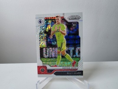 BILLY SHARP Sheffield United /15 White Sparkle 2019-20 Panini EPL Prizm