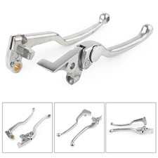 Chrome Brake Clutch Levers Aluminum For Yamaha FZ1 FZ6 FZ8 2001- 2005 2002 2003