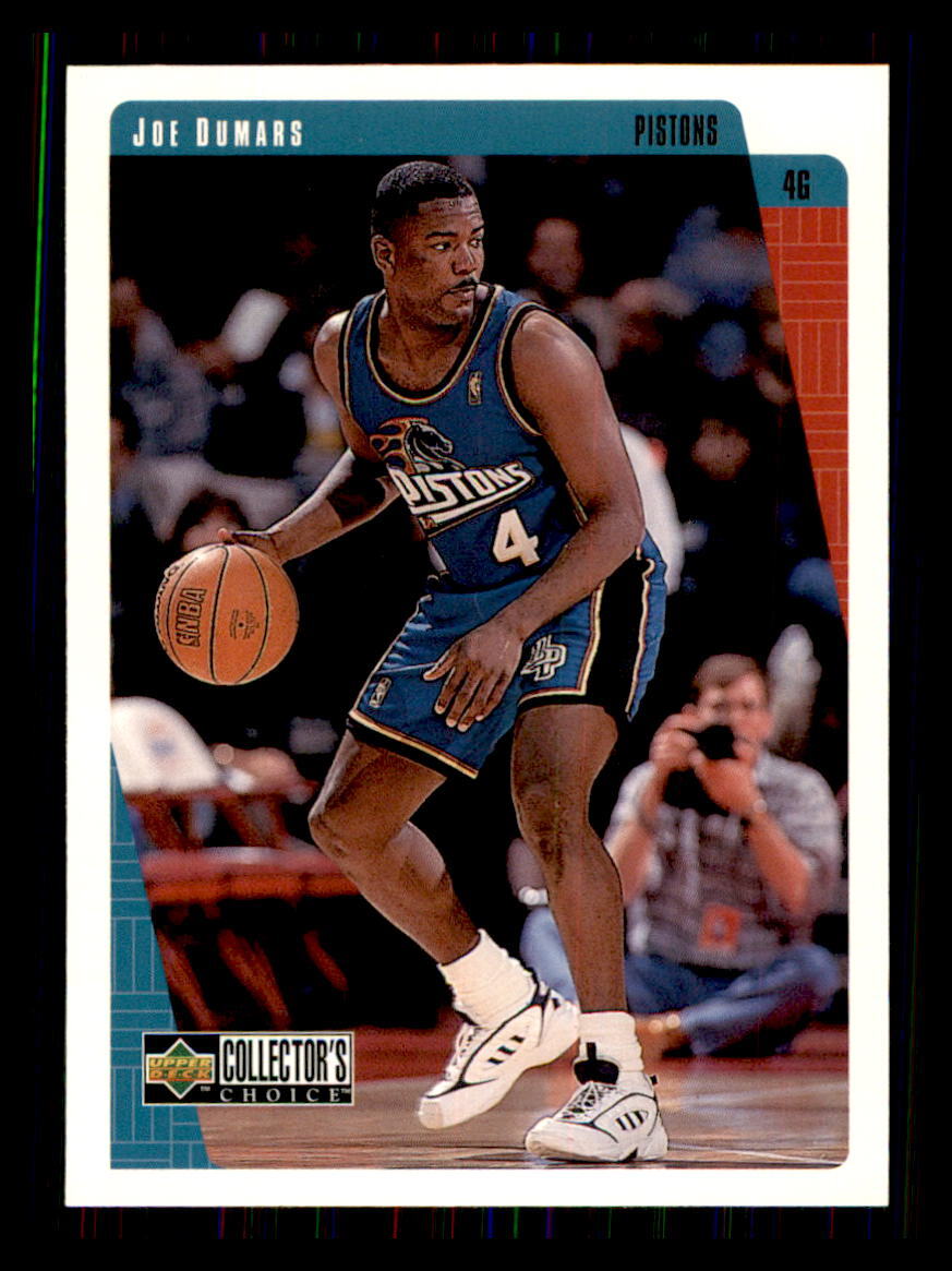 1998 Basketball Collector's Choice Joe Dumars Detroit Pistons #239