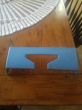 1960's Smith- Corona Galaxie 12 Typewriter Key Guard Top No. 537205 Light Blue thumbnail