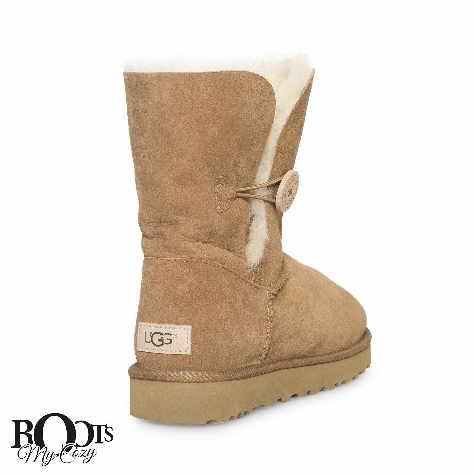 ugg chestnut bailey button boots