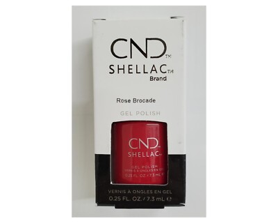 CND Shellac Color Coat Rose Brocade 0.25oz
