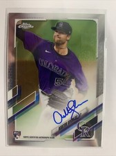 2021 Topps Chrome Rookie Auto Ashton Goudeau