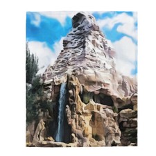 Coperta di peluche in velluto Disneyland Resort ~ bob cervino