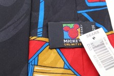 615 NEW MICKEY UNLIMITED  MEN'S TIE 100 SILK MADE IN KOREA