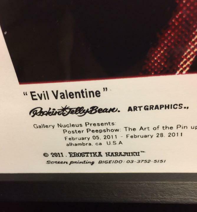 ロッキンジェリービーン EVIL VALENTINE ポスター 正規 2種セット Amazon.co.jp: ロッキンジェリービーン Rockin'Jelly Bean 